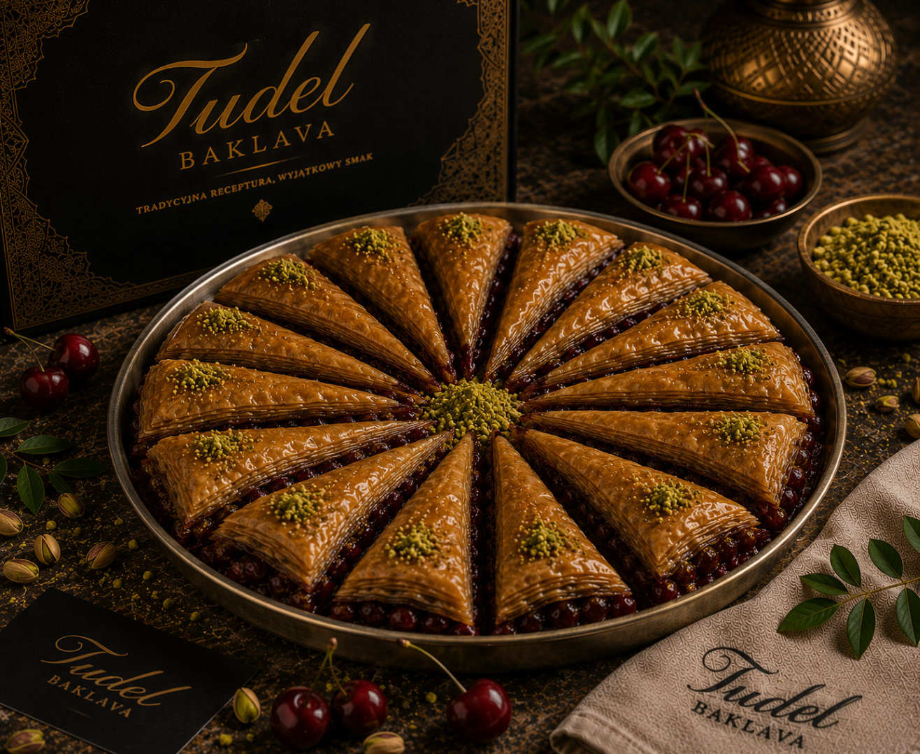 Baklawa Wiśniowa — Trójkąt